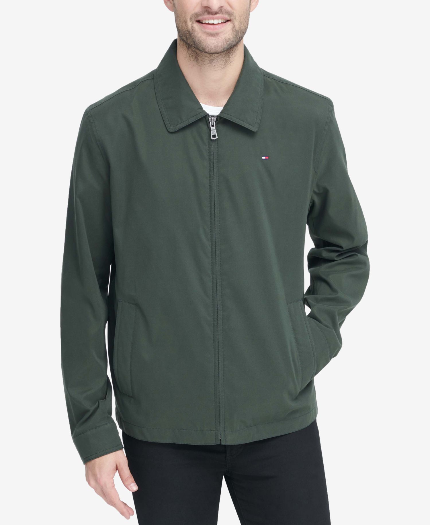 Men's Lightweight Full Zip-Front Jacket