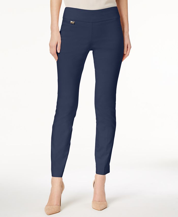 Women's Tummy-Control Pull-On Skinny Pants, Regular, Short and Long  Lengths, Created for Macy's