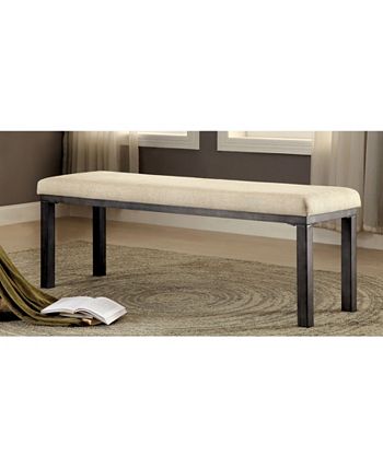 Furniture of America - Metriz Dining Bench, Quick Ship