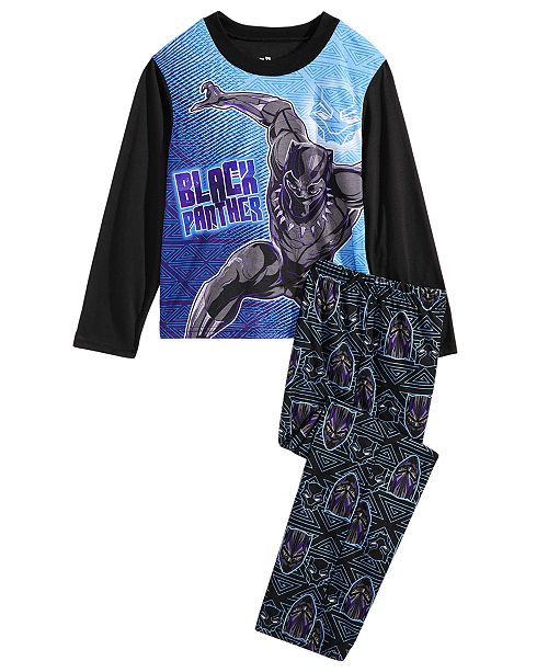 Marvel Little Big Boys 2 Pc Black Panther Pajama Set Reviews