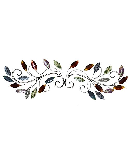 Stratton Home Decor Stratton Home Decor Multi Leaf Scroll Wall
