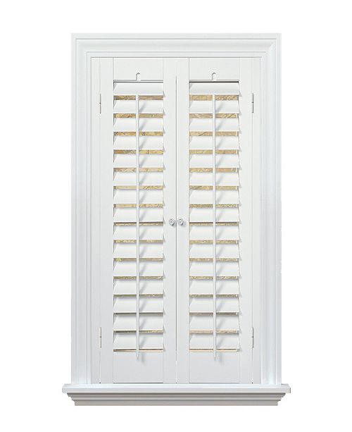 Plantation Faux Wood Interior Shutter 29 31 W X 36