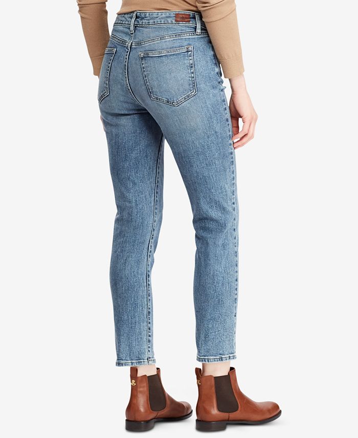 Lauren Ralph Lauren Premier Straight Ankle Jeans & Reviews - Jeans ...