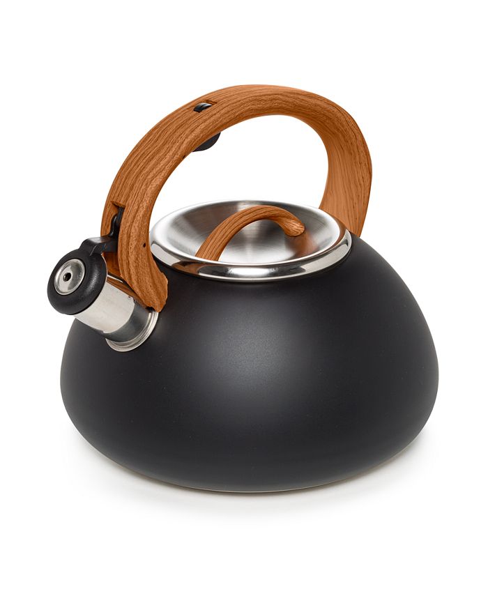 Goodful 2.5Qt. Stainless Steel Whistling Kettle, Created for Macy's