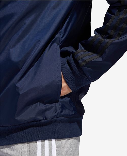 adidas Men's Reversible Hooded Jacket & Reviews - Coats & Jackets - Men ...
