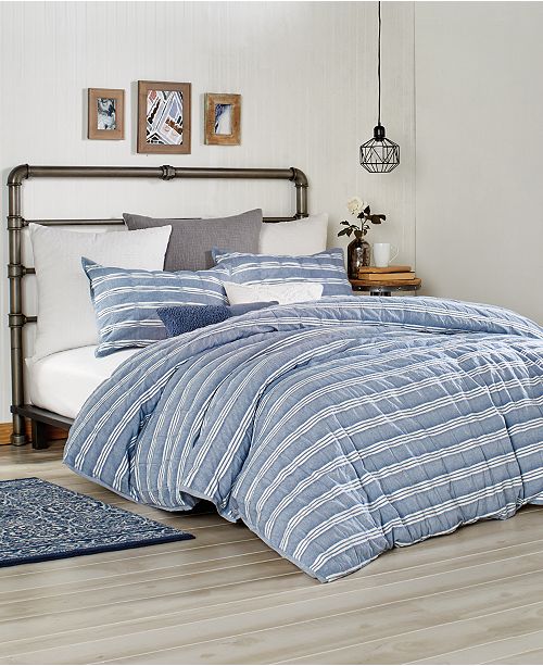Peri Home Puckered Stripe Bedding Collection & Reviews ...