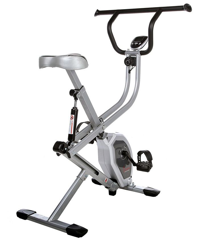 sunny health and fitness upright exercise bike