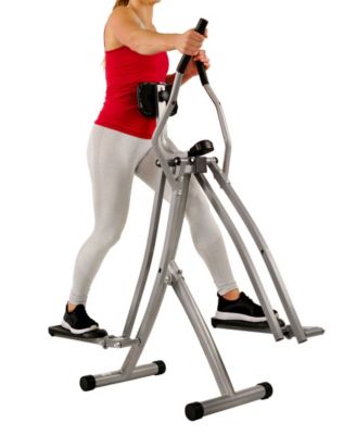 Sunny Health Fitness SF-E902 Air Walk Trainer Glider w/ LCD