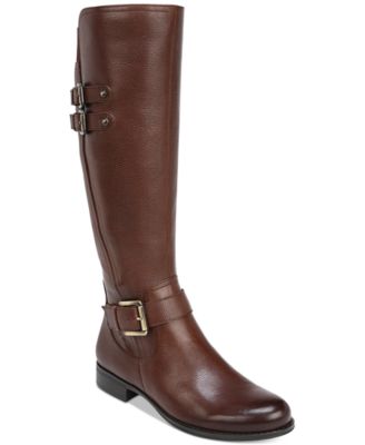 Naturalizer Jessie Wide Calf Riding Boots & Reviews - Boots - Shoes ...