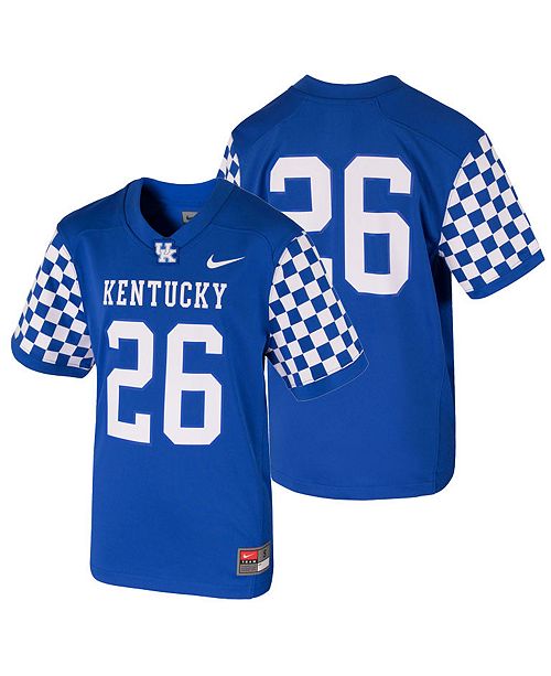 Nike Kentucky Wildcats Replica Football Game Jersey Big Boys 8
