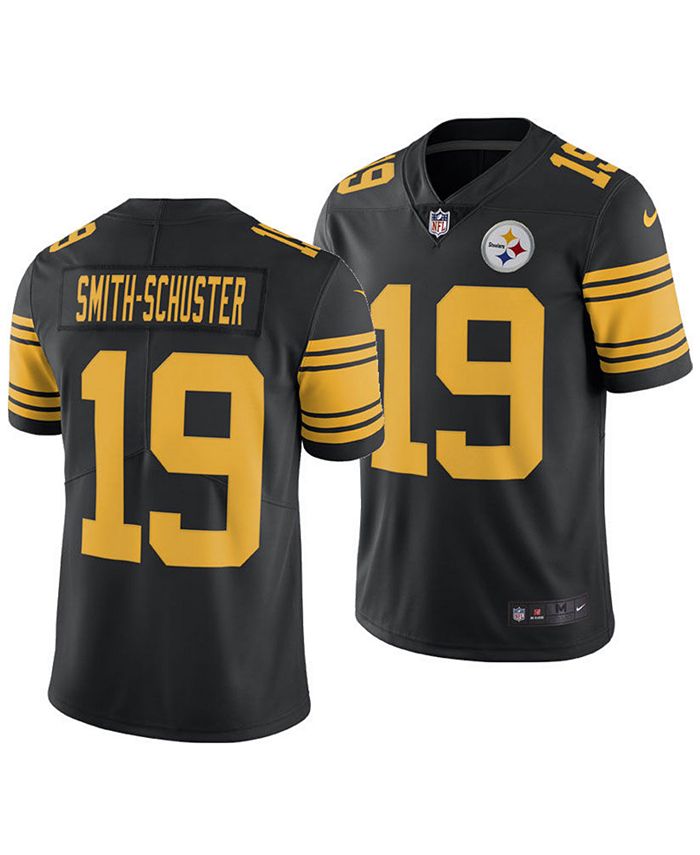 Nike Men's Juju Smith-Schuster Pittsburgh Steelers Vapor Untouchable Limited Jersey - Black