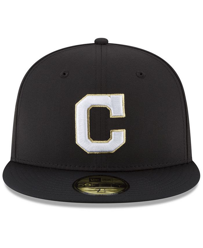 New Era Cleveland Indians Prolite Gold Out 59FIFTY FITTED Cap - Macy's