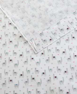 Novelty Printed Microfiber 3-Pc. Sheet Set, Twin XL