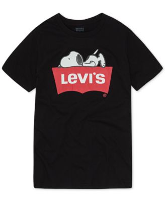 peanuts t shirt levis