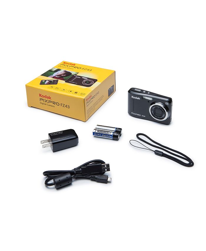 Kodak Pixpro Fz43 Friendly Zoom Black Compact Digital Camera Macy