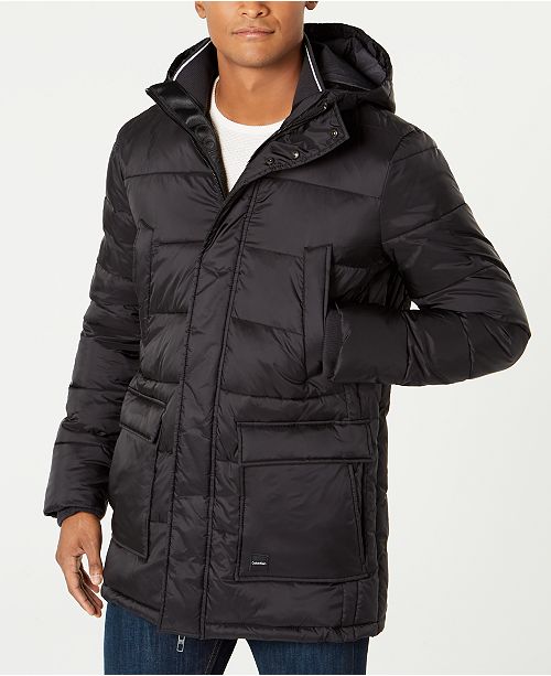 Calvin Klein Mens Classic Fit Puffer Jacket Reviews Coats