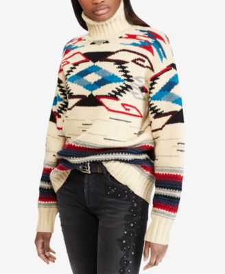 ralph lauren southwestern sweater