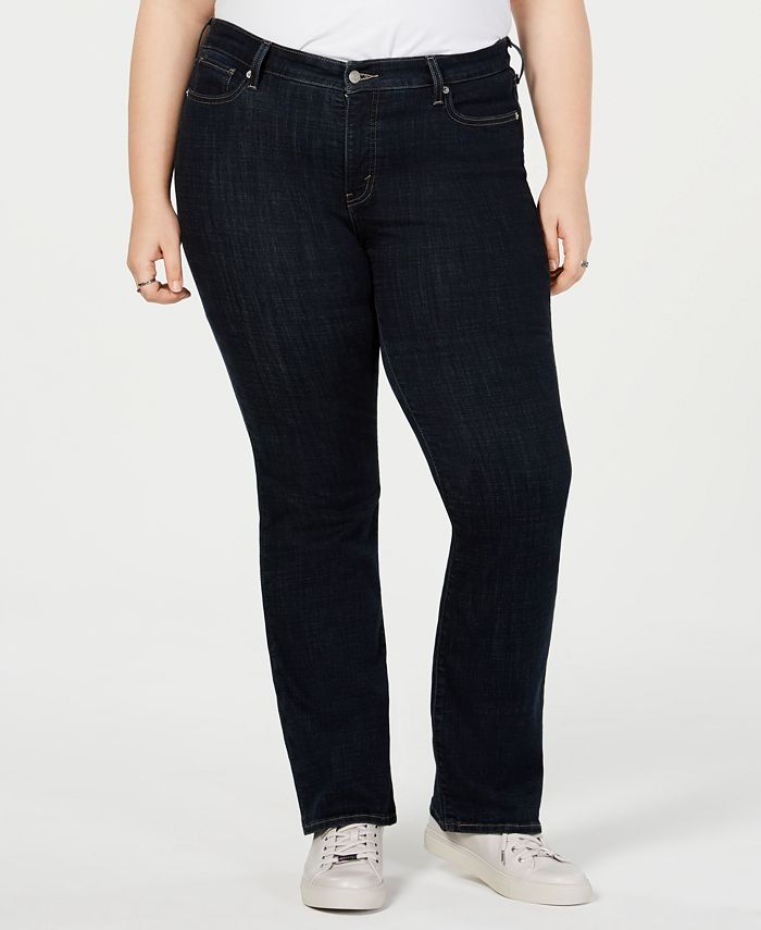 Levi's - Trendy Plus Size 415 Classic Bootcut Jeans