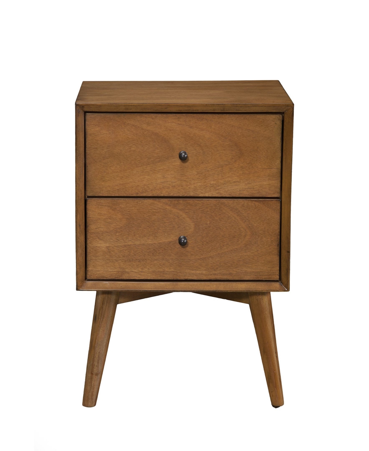 Alpine Furniture Flynn 2 Drawer Nightstand