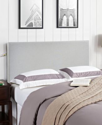 Region Queen Upholstered Fabric Headboard