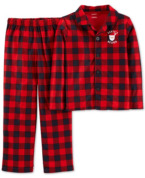 macys buffalo plaid pajamas