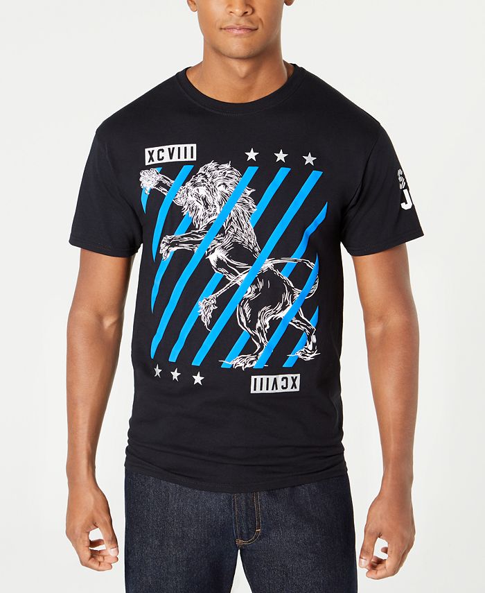 Sean John Men's Lion Slice Graphic T-Shirt & Reviews - T-Shirts - Men ...