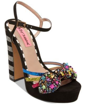 betsey johnson platform shoes