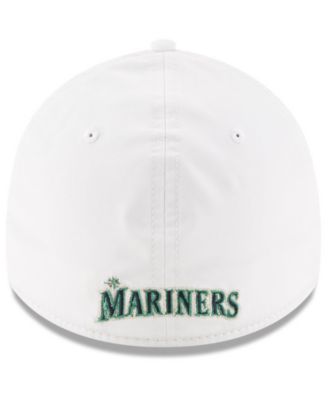New Era Seattle Mariners White Batting Practice 39THIRTY Cap