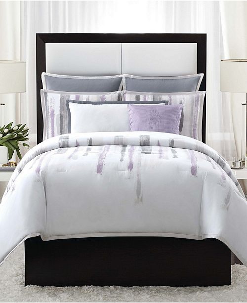 Vince Camuto Home Vince Camuto Sorrento King 3 Piece Duvet Set In