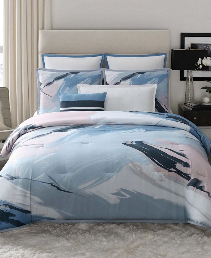 Vince Camuto Home Vince Camuto Capri King 3 Piece Duvet Set - Macy's