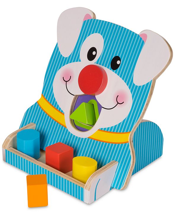 Melissa and Doug Melissa & Doug First Play Wooden Spin & Feed Shape