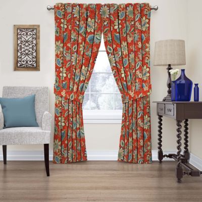 Waverly - Brighton Blossom Floral Window Curtain