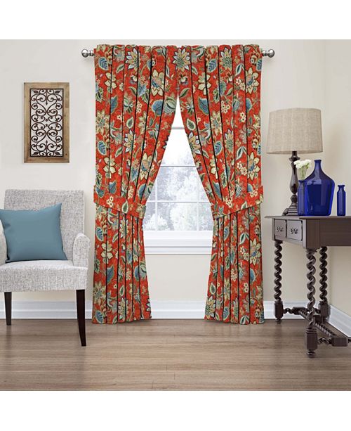 Waverly Brighton Blossom Floral Window Curtain Reviews Home