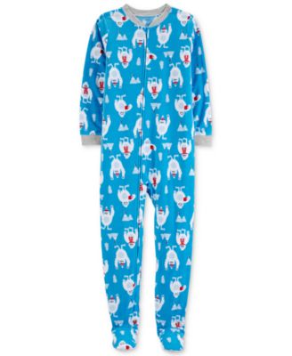 Carter's - Little & Big Boys Yeti-Print Pajamas