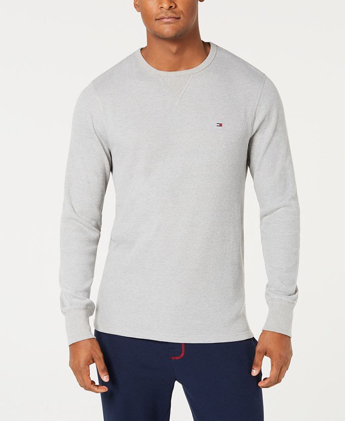 Tommy Hilfiger Men's Long-Sleeve Thermal Shirt, Created for Macy's ...