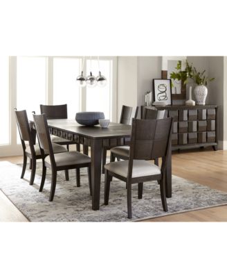 farmhouse style dining room table and chairs