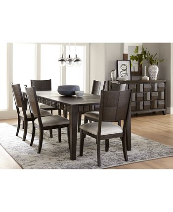 Furniture Matrix Upholstered Side Chair Created for Macy s Macy s