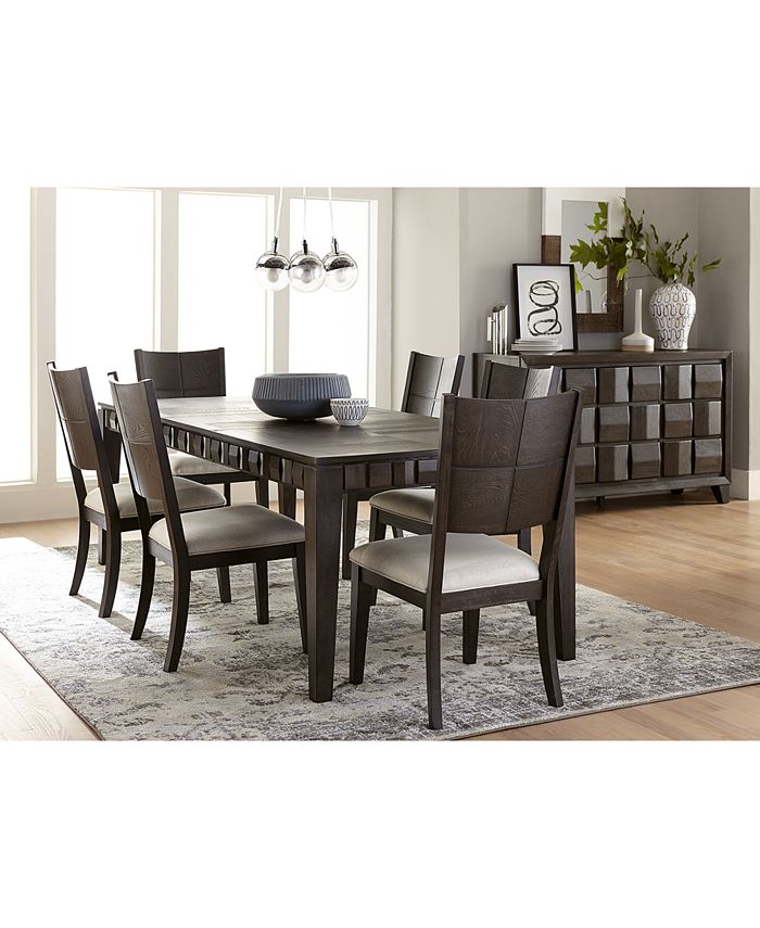 Homefare - Matrix Dining Furniture, 7-Pc. Set (Table & 6 Side Chairs)