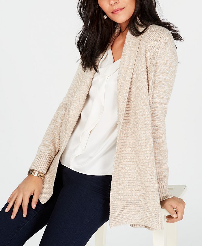 Macy's shawl collar sweater sales