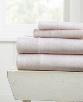 The Boho & Beyond Premium Ultra Soft Pattern 4-Pc. Sheet Set, King