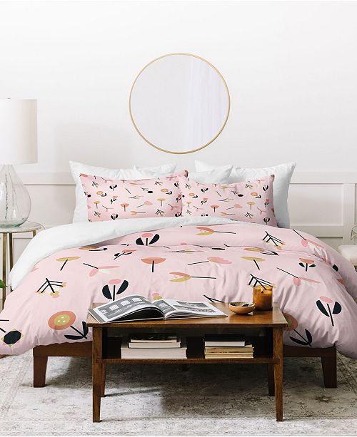 Mareike Boehmer Scandinavian Summer Flowers 1 Duvet Set