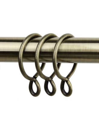 Rod Desyne - 2-1or4 inch Curtain Eyelet Rings (Set of 10) - Antique Brass
