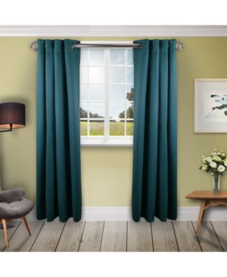 Rod Desyne - Room Darkening Curtain - Turquoise 52" x 96"