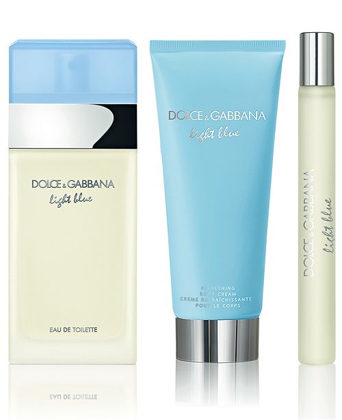 Dolce & Gabbana DOLCE&GABBANA 3Pc. Light Blue Gift Set & Reviews All