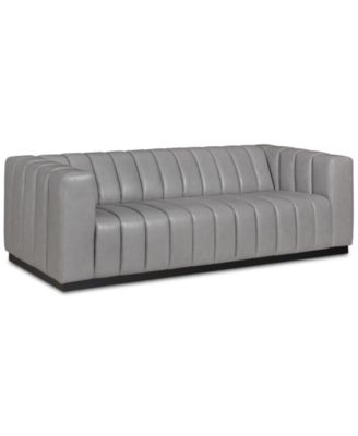 Furniture - Halewood 88" Leather Sofa