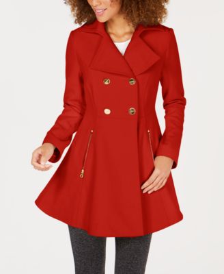 skirted peacoat