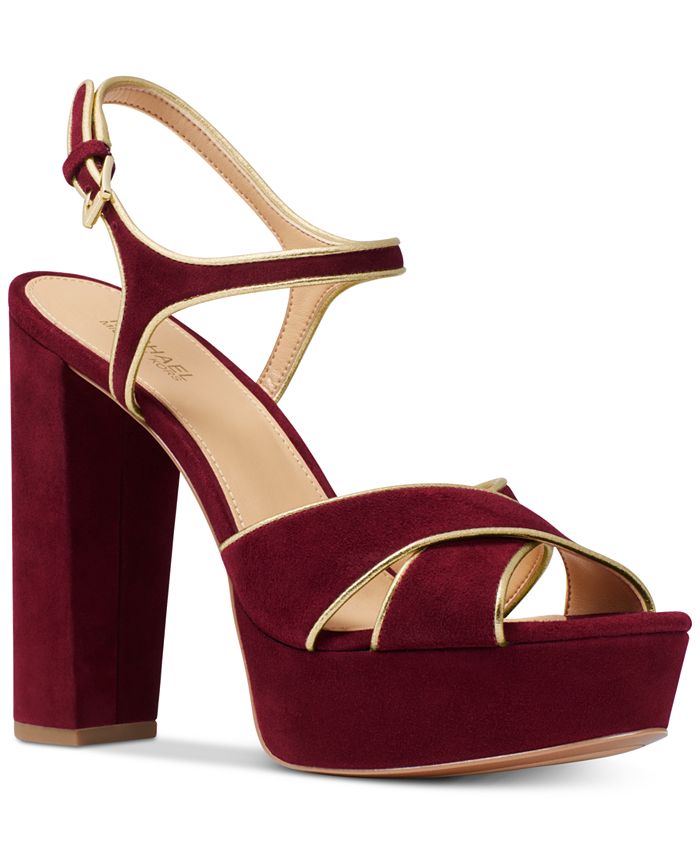 Michael Kors Lexie Platform Sandals - Macy's