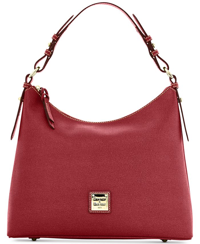 Dooney & Bourke Saffiano Leather Hobo - Macy's