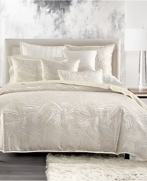 Hotel Collection Alabastar King Duvet Cover Created For Macy S