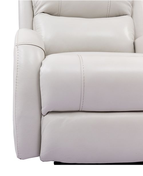 Furniture Leiston Leather Dual Power Recliner with USB Power Outlet